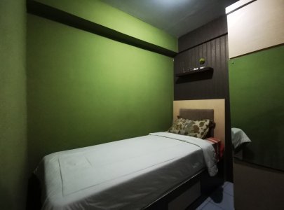 Apartemen 2 Kamar Full Furnished Bandung Pemandangan Kolam Renang