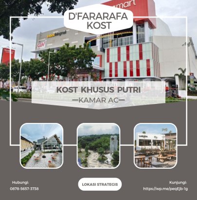 D'FARARAFA KOST VIP KHUSUS PUTRI SIDOARJO