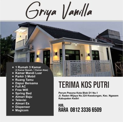 KOST PUTRI GRIYA VANILLA