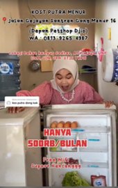 Kost Murah Fasilitas Lengkap