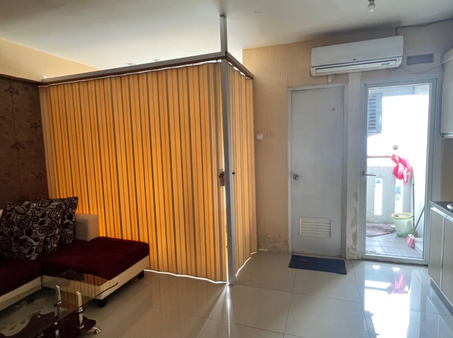 Kamar luas 2 BR jadikan studio