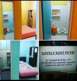 Kost putri Lovely place 