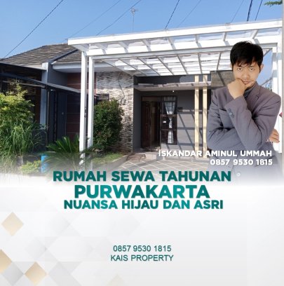 Rumah Disewakan Tahunan Di Purwakarta Dekat RS Siloam