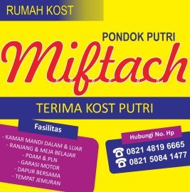 Kost Putri Miftach Banjarbaru