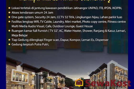 Rumah Kost Terbaik Jatinangor Hanya Awani Studento Kost Campur
