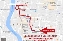 Kosan Dekat STASIUN TANGERANG AC (PROMOSI)