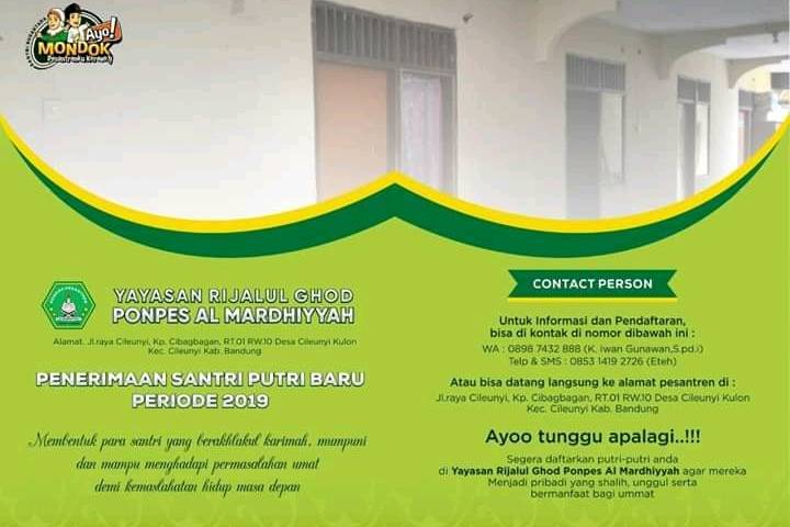 Nge kost di ponpes (pondok pesantren)