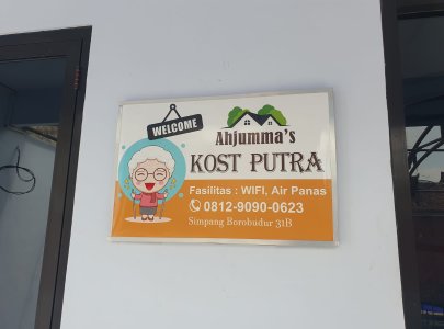 Kost Putra Ahjumma Simpang Borobudur Malang