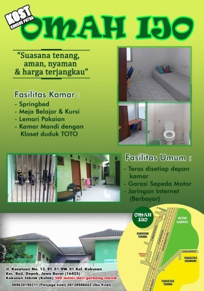 Omah Ijo Kost khusus Putra