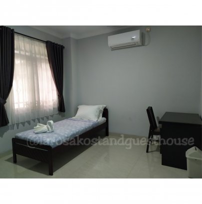 GuestHouse single bed (Rp. 200.000/malam)