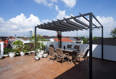 Kost Senayan fully furnished dengan rooftop