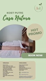 Kost Putri Casa Natura Bogor (Dekat IPB)