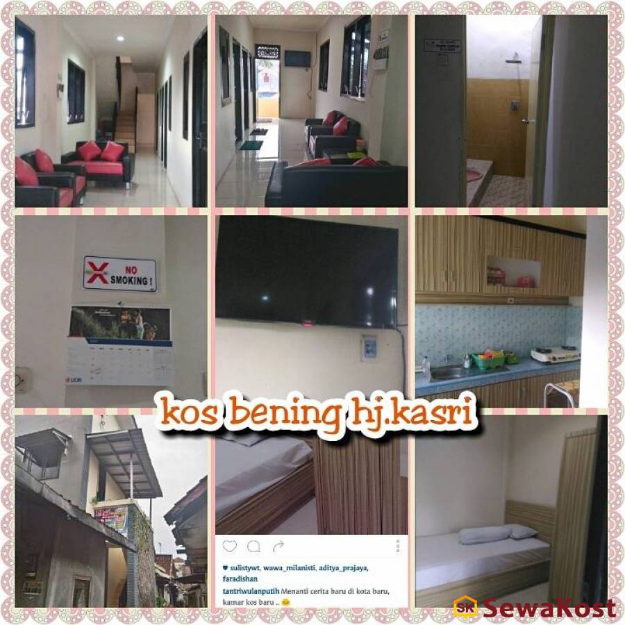 sewa kost gajah mada jember wanita karir