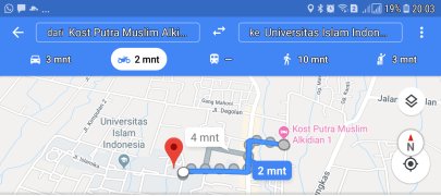 Kost muslim yang nyaman di dekat kampus UII Jalan Kaliurang Yogyakarta