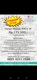 Kos pusat kota surabaya K-15 residence 
