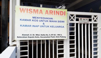 Rumah Kost Putri Dekat Kampus Unand